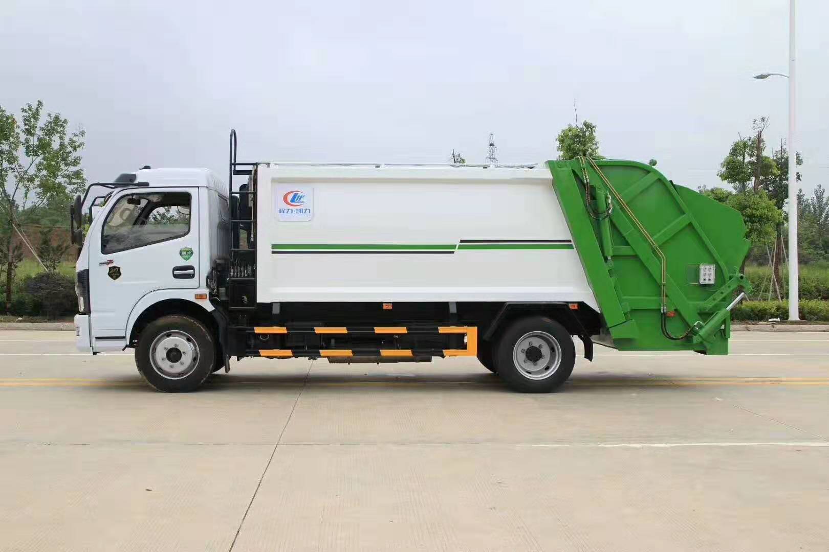 國(guó)六東風(fēng)多利卡12方壓縮垃圾車