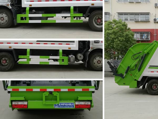 程力威牌CLW5090ZYS6壓縮式垃圾車