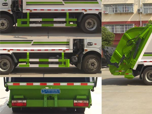 程力威牌CLW5120ZYS6壓縮式垃圾車