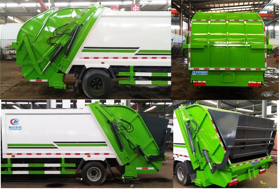 程力威牌CLW5120ZYS6壓縮式垃圾車