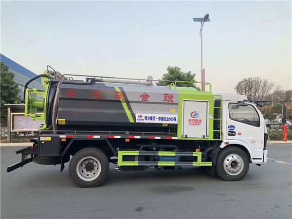 程力國六聯(lián)合疏通車