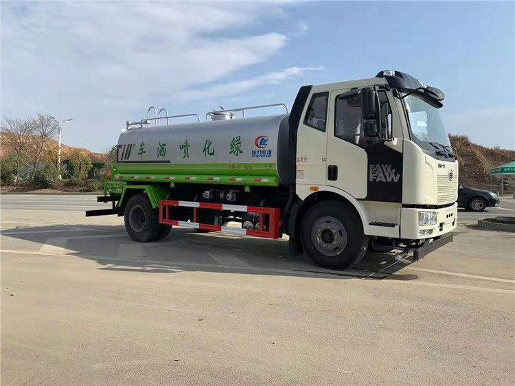 一汽解放灑水車︱13噸灑水車