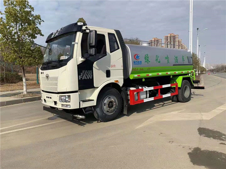 一汽解放灑水車︱13噸灑水車