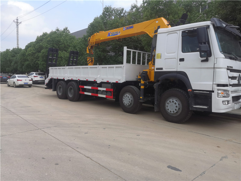 重汽前四后八16噸隨車吊