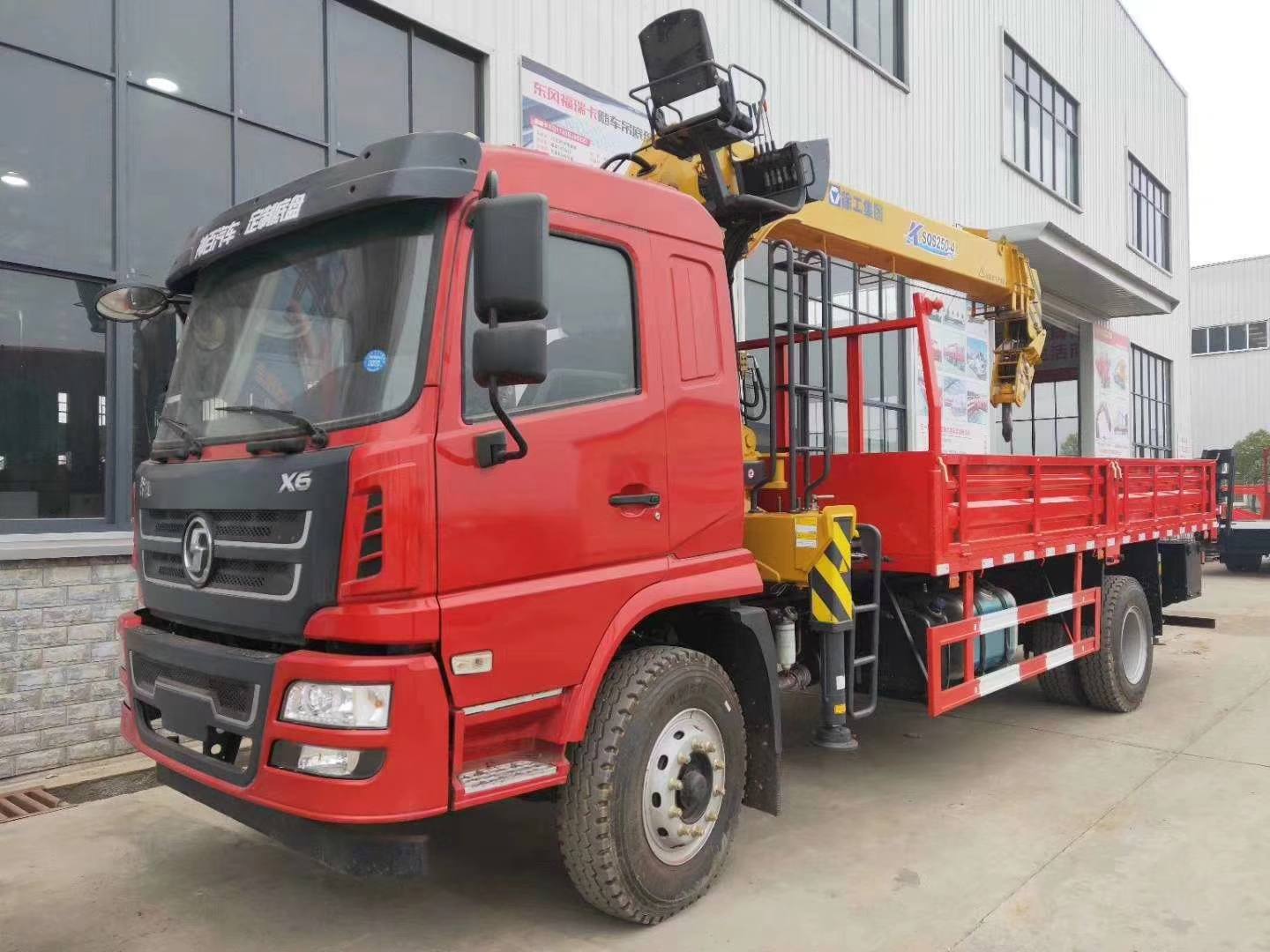 陜汽軒德單橋8噸隨車吊