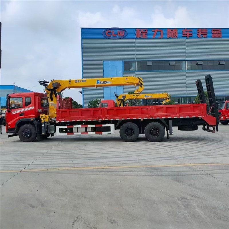 東風(fēng)華神T5后八輪徐工12噸隨車吊