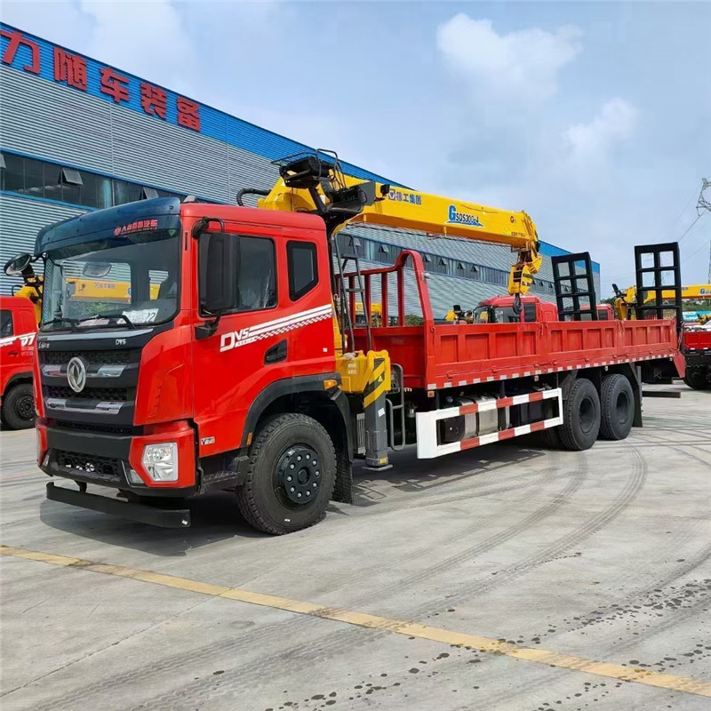 東風(fēng)華神T5后八輪徐工12噸隨車吊