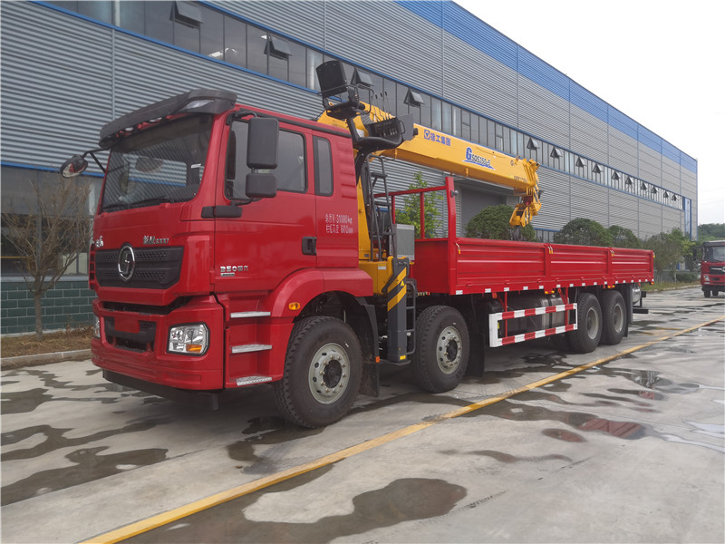 陜汽M3000前四后八14噸隨車(chē)吊
