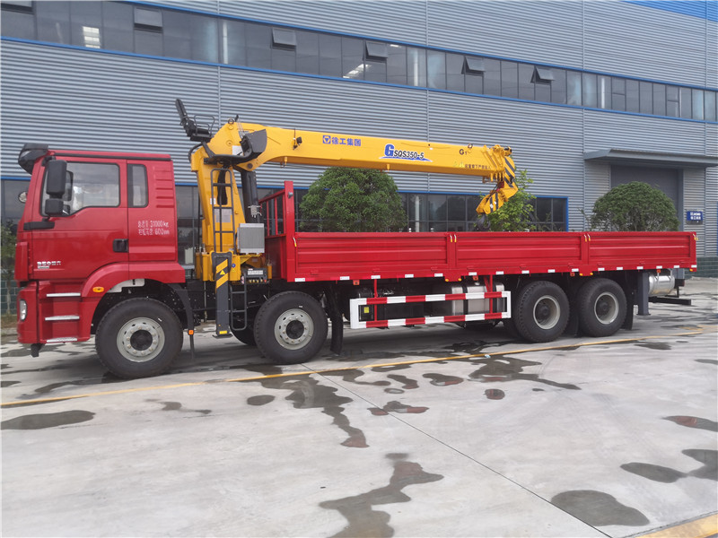 陜汽M3000前四后八14噸隨車(chē)吊