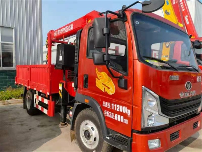 重汽豪曼國六小黃牌隨車吊