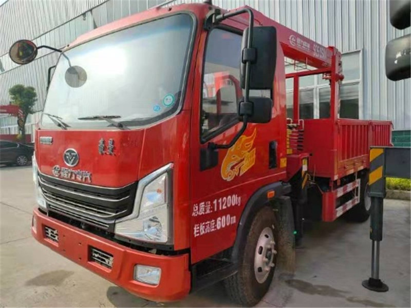 重汽豪曼國六小黃牌隨車吊