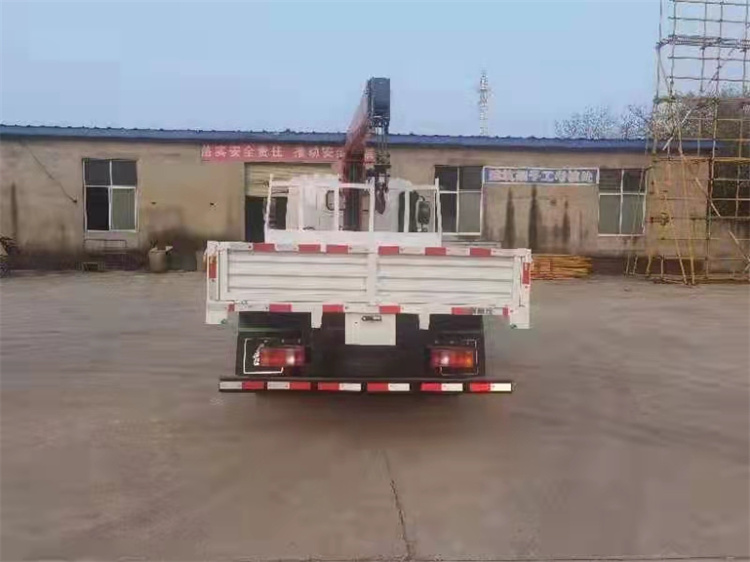 重汽豪曼藍牌4噸隨車吊