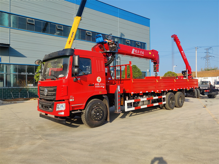東風(fēng)F5后八輪興威12噸隨車吊