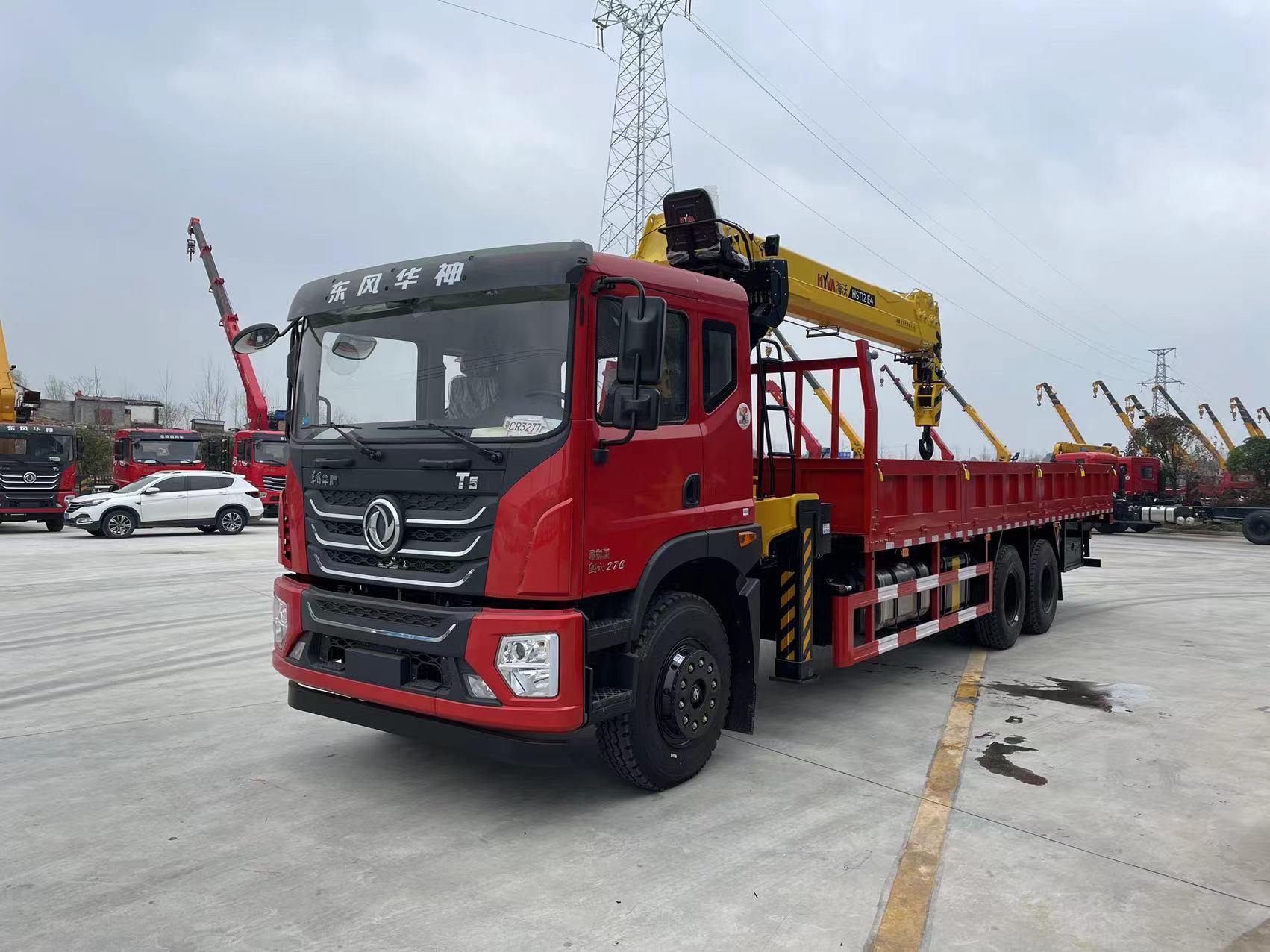 東風(fēng)T5后八輪海沃12噸隨車吊
