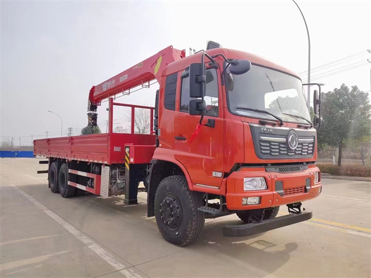 東風(fēng)天錦后八輪程力12噸隨車吊