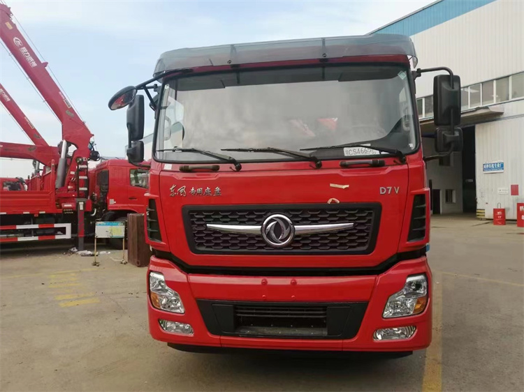 東風(fēng)D7V前四后八25噸折臂隨車吊